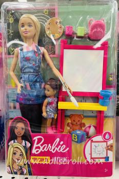 Mattel - Barbie - You Can Be - Art Teacher - Caucasian - кукла